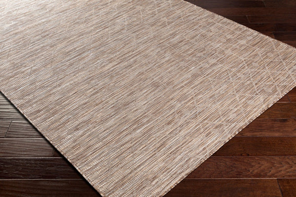 Livabliss Pasadena Bohemian Global Flatweave Polypropylene Rug for Entryways and Patios Brown, Tan 2'6" x 7'3" PSA2373-2773