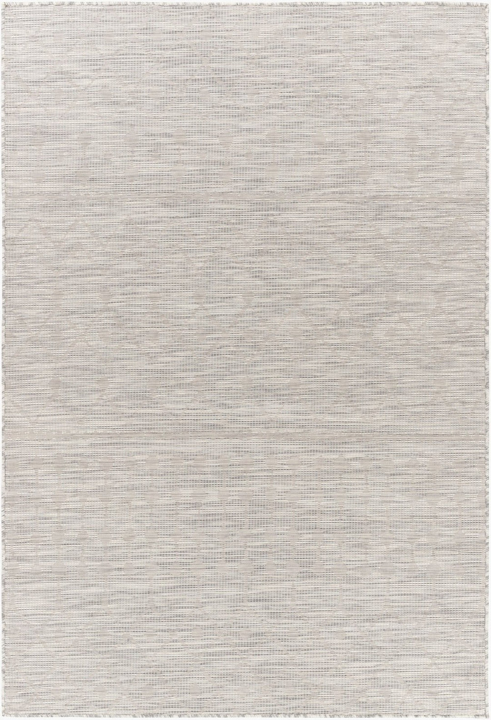 Livabliss Pasadena Flatweave Polypropylene Area Rug Bohemian Global Pattern for Entryway Kitchen Light Beige, Cr 5'1" x 7' PSA2376-537