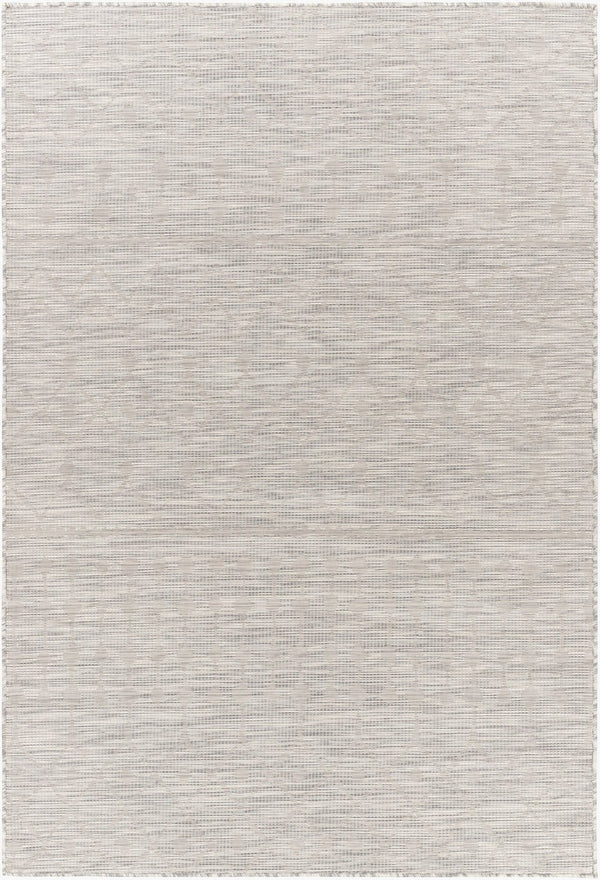 Livabliss Pasadena Flatweave Polypropylene Area Rug Bohemian Global Pattern for Entryway Kitchen Light Beige, Cr 5'1" x 7' PSA2376-537