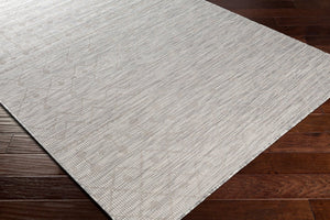 Livabliss Pasadena Flatweave Polypropylene Area Rug Bohemian Global Pattern for Entryway Kitchen Light Beige, Cr 5'1" x 7' PSA2376-537