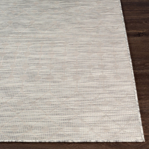 Livabliss Pasadena Flatweave Polypropylene Area Rug Bohemian Global Pattern for Entryway Kitchen Light Beige, Cr 5'1" x 7' PSA2376-537