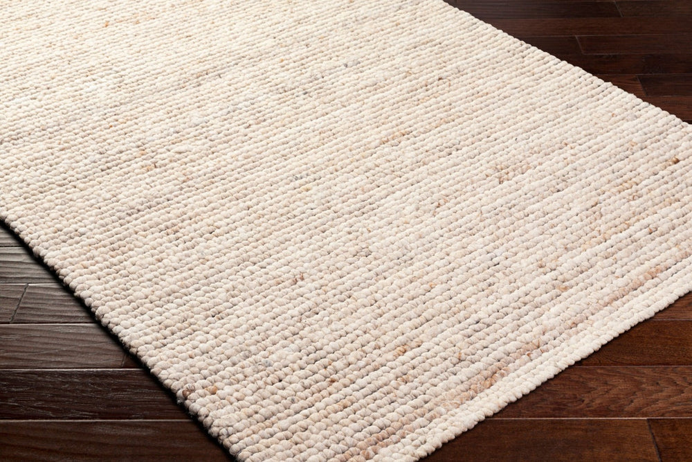Livabliss Palisade Handwoven Wool Jute Blend Area Rug Farmhouse Cottage Style Entryway Accent Ivory, Sandston 2' x 3' PSD2301-23