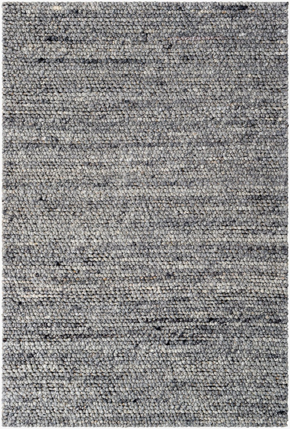 Livabliss Palisade Handwoven Wool Jute Accent Rug Farmhouse Cottage Style for Entryways and Nooks Charcoal, Slate 9' x 12' PSD2302-912