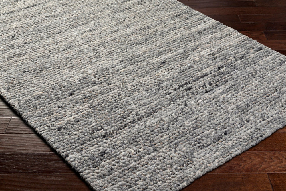 Livabliss Palisade Handwoven Wool Jute Accent Rug Farmhouse Cottage Style for Entryways and Nooks Charcoal, Slate 9' x 12' PSD2302-912