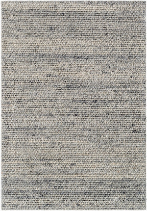 Livabliss Palisade Handwoven Wool Jute Accent Rug Farmhouse Cottage Style for Entryway or Bedside Slate Gray, Cha 2' x 3' PSD2303-23