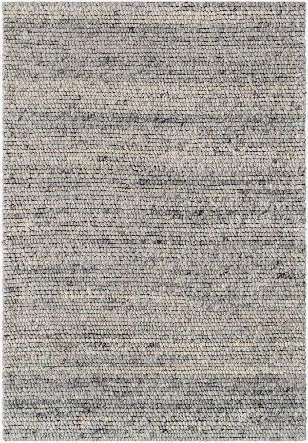 Livabliss Palisade Handwoven Wool Jute Accent Rug Farmhouse Cottage Style for Entryway or Bedside Slate Gray, Cha 2' x 3' PSD2303-23