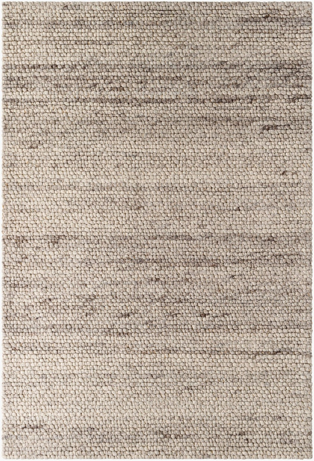Livabliss Palisade Handwoven Wool Jute Accent Rug Farmhouse Cottage Style for Entryways and Kitchens Ivory, Charcoal 9' x 12' PSD2304-912