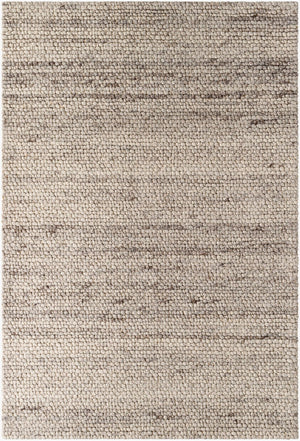 Livabliss Palisade Handwoven Wool Jute Accent Rug Farmhouse Cottage Style for Entryways and Kitchens Ivory, Charcoal 9' x 12' PSD2304-912