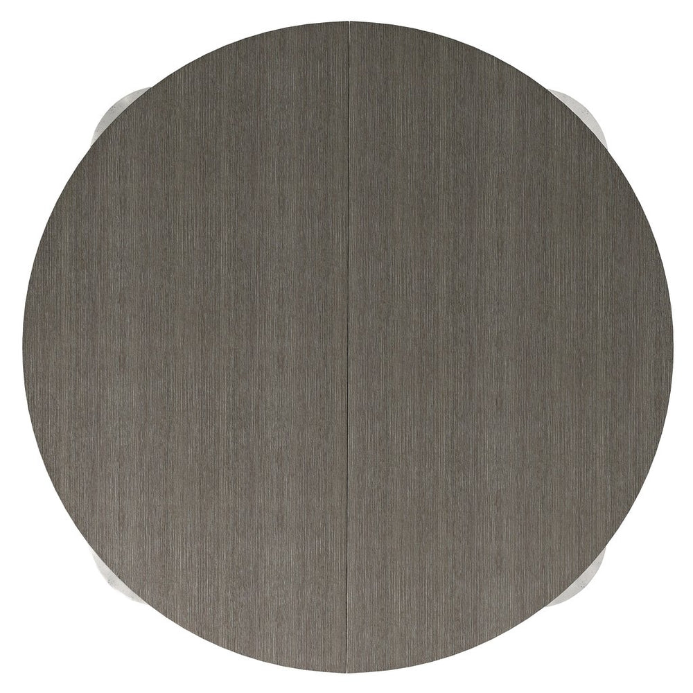 Bernhardt Bernhardt Prado Porcini Dining Table With 20" Leaf, Rustic Modern Ash & White Oak Veneer, 54–74" 324221B