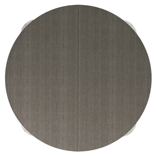 Bernhardt Bernhardt Prado Porcini Dining Table With 20" Leaf, Rustic Modern Ash & White Oak Veneer, 54–74" 324221B