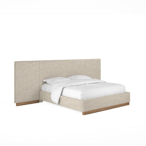 A.R.T. Furniture Portico King Upholstered Bed with End Panel 323126-3335W Brown 323126-3335W