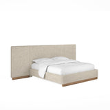 Portico Califonia King Upholstered Bed with End Panel