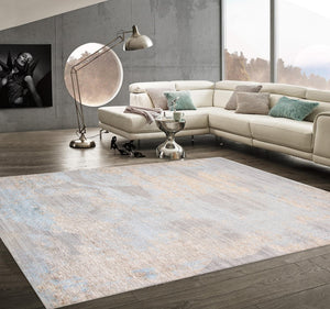 Pasargad Malibu Collection Hand-loomed Bamboo Silk Area Rug - Modern Elegance For Luxurious Spaces   Psh-03 9x12
