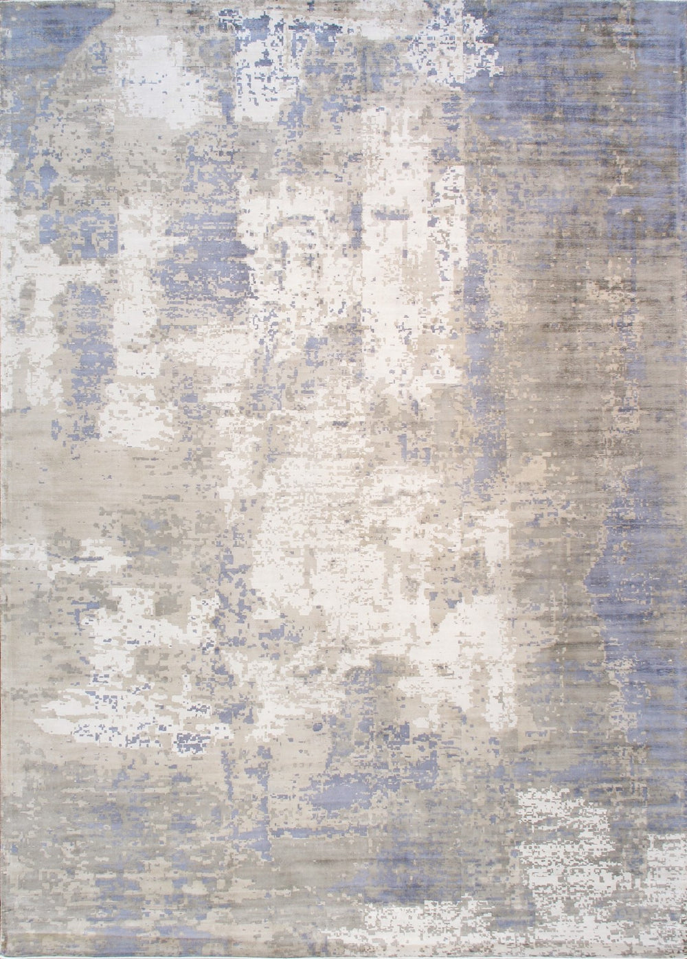 Pasargad Home Mirage Bamboo Silk Area Rug - Luxurious Contemporary Design For Any Room Decor   Psh-07 9x12