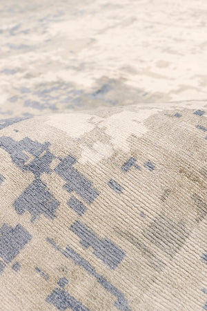 Pasargad Home Mirage Bamboo Silk Area Rug - Luxurious Contemporary Design For Any Room Decor   Psh-07 9x12