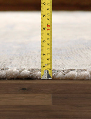 Pasargad Home Mirage Bamboo Silk Area Rug - Luxurious Contemporary Design For Any Room Decor   Psh-07 9x12