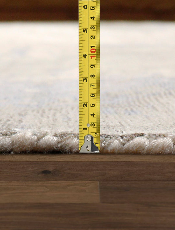 Pasargad Home Mirage Bamboo Silk Area Rug - Luxurious Contemporary Design For Any Room Decor   Psh-07 9x12