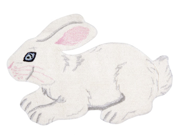 Pasargad Home Bunny Collection Hand-tufted White Wool Area Rug - Elegant 2' X 3' Modern Decor   Psh-189 2x3