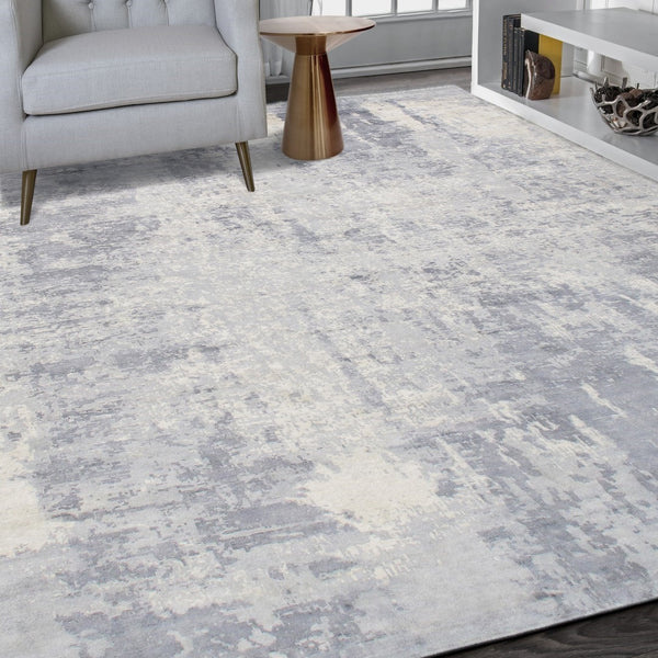 Pasargad Home Mirage Collection Hand-loomed Bamboo Silk Area Rug – Elevate Contemporary Spaces Today!   Psh-25 10x14