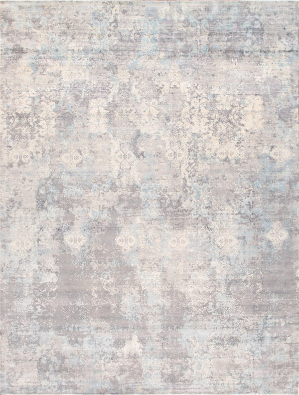 Pasargad Home Mirage Collection Hand-loomed Bamboo Silk Area Rug – Elevate Contemporary Spaces Today!   Psh-27 6x9