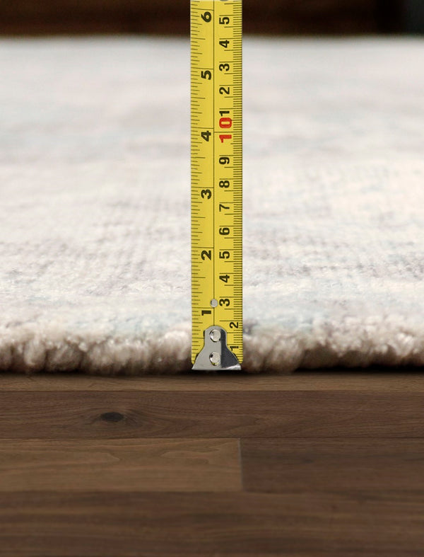 Pasargad Home Mirage Collection Hand-loomed Bamboo Silk Area Rug – Elevate Contemporary Spaces Today!   Psh-27 6x9