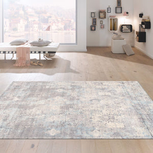 Pasargad Home Mirage Collection Hand-loomed Bamboo Silk Area Rug – Elevate Contemporary Spaces Today!   Psh-27 6x9
