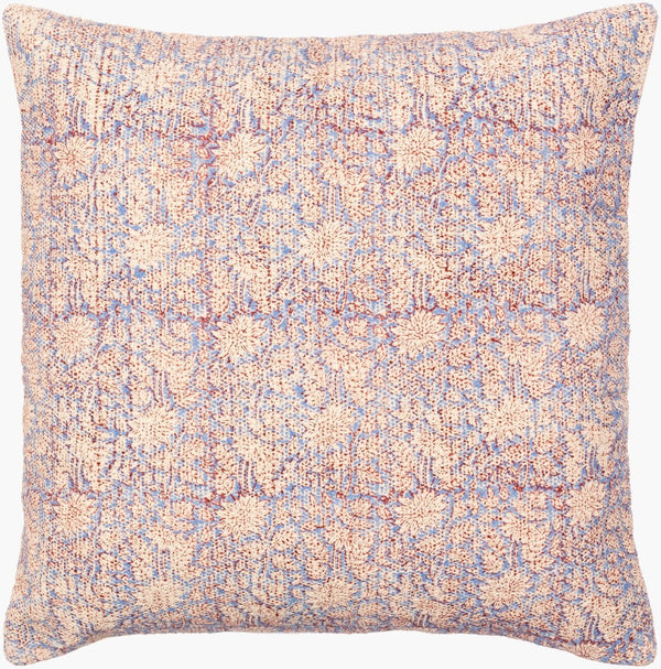 Livabliss Prisha Cotton Square Accent Pillow Indian Craft Textured Sofa Throw 22 Inch PSH001-2222P