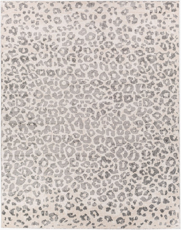 Livabliss Positano Polypropylene Area Rug Modern Geometric Style for Living or Dining Rooms Charcoal, Gray 7'10" x 10' PSN2305-71010