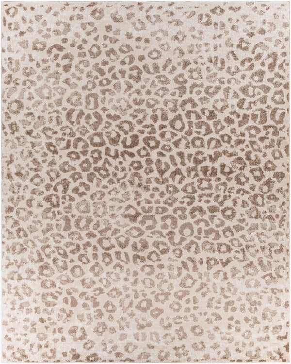 Livabliss Positano Geometric Polypropylene Area Rug Turkish Woven for Modern Living Spaces Medium Brown, W 7'10" x 10' PSN2306-71010