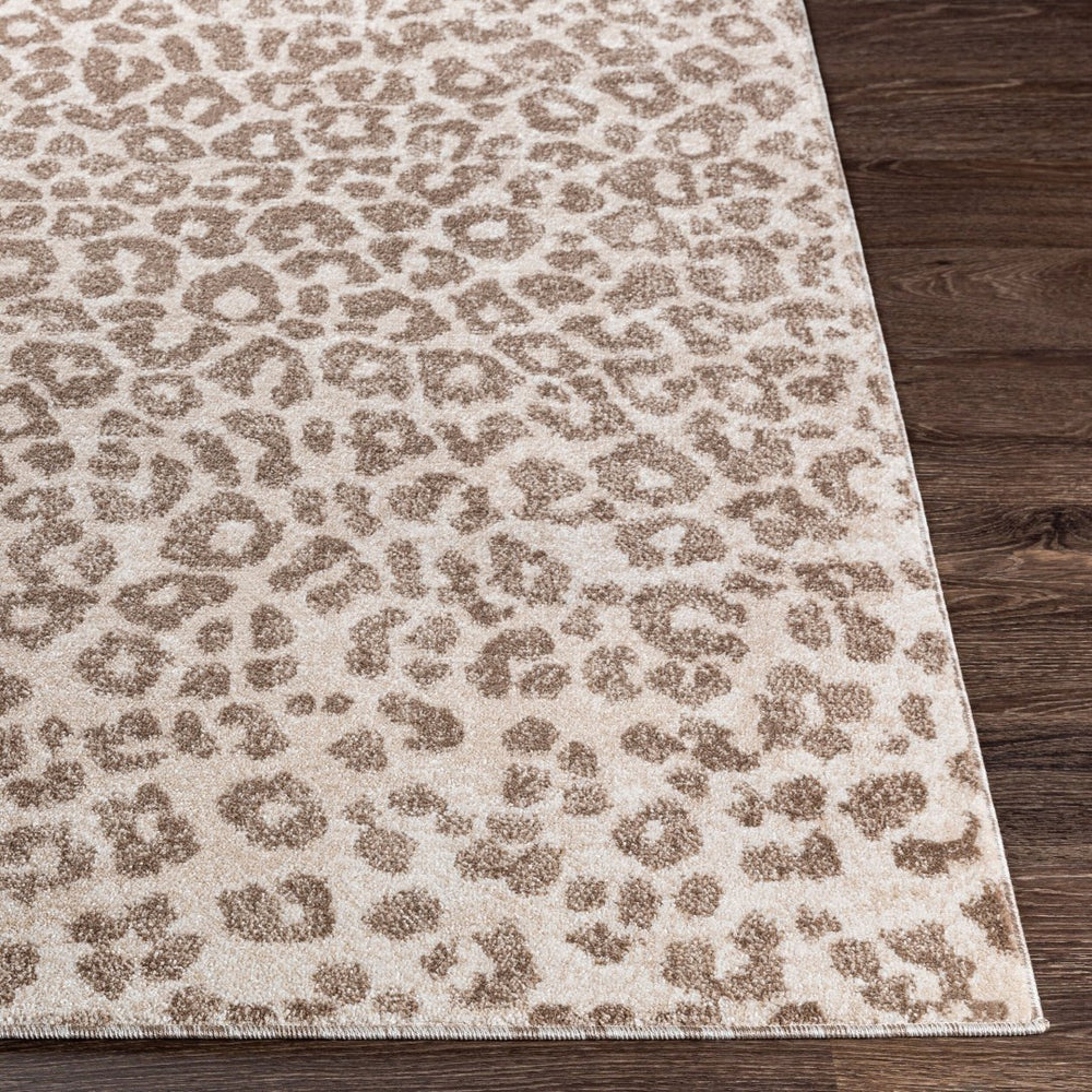 Livabliss Positano Geometric Polypropylene Area Rug Turkish Woven for Modern Living Spaces Medium Brown, W 8'10" x 12' PSN2306-81012