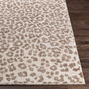Livabliss Positano Geometric Polypropylene Area Rug Turkish Woven for Modern Living Spaces Medium Brown, W 8'10" x 12' PSN2306-81012