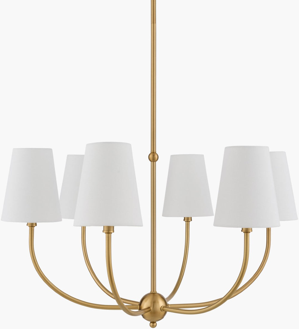 Livabliss Ponso Iron and Cotton Chandelier Traditional Meets Modern Elegance for Dining Rooms PSO-004