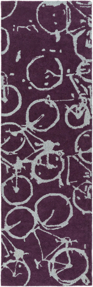 Surya Peerpressure Hand Tufted Wool Runner Rug for Hallways and Entryways Modern Artisan PSR7009-268