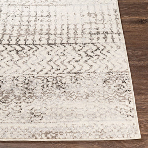 Livabliss Pisa Global Pattern Polypropylene Area Rug for High Traffic Living and Dining Rooms Charcoal, Mediu 7'10" x 10' PSS2310-71010