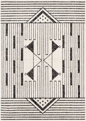Livabliss Pisa Geometric Low Pile Polypropylene Area Rug for Modern Living Room or Bedroom PSS2316-57