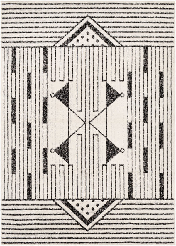 Livabliss Pisa Geometric Low Pile Polypropylene Area Rug for Modern Living Room or Bedroom PSS2316-57