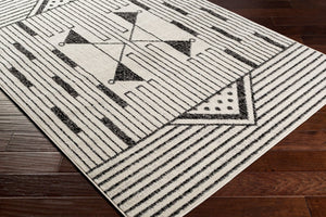 Livabliss Pisa Geometric Low Pile Polypropylene Area Rug for Modern Living Room or Bedroom PSS2316-57