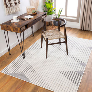Livabliss Pisa Geometric Polypropylene Area Rug Machine Woven in Turkey for Living Rooms PSS2318-57