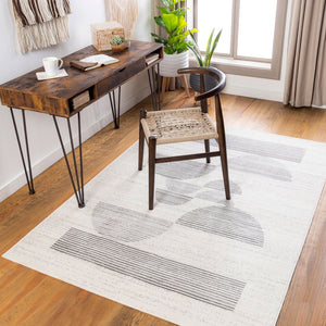 Livabliss Pisa Machine Woven Polypropylene Area Rug Minimalist Modern Style for Living Rooms PSS2319-57