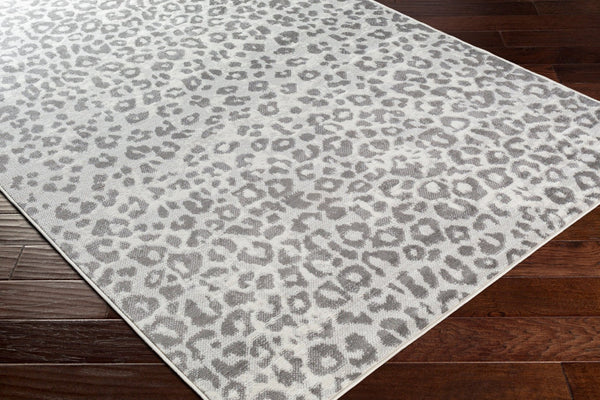 Livabliss Pisa Geometric Polypropylene Area Rug Turkey Woven Modern Minimalist Living Room Floor Light Gray, Med 7'10" x 10' PSS2323-71010