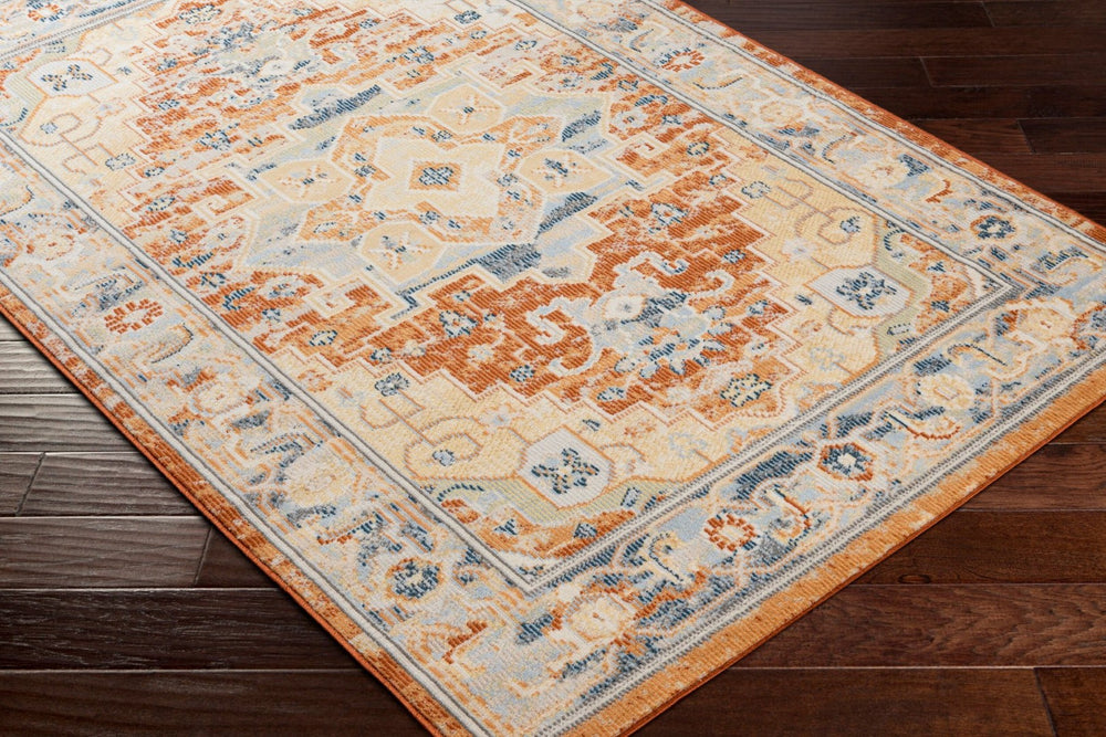 Livabliss Pisa Bohemian Global Pattern Polypropylene Area Rug for Living Room or Dining Space PSS2328-57