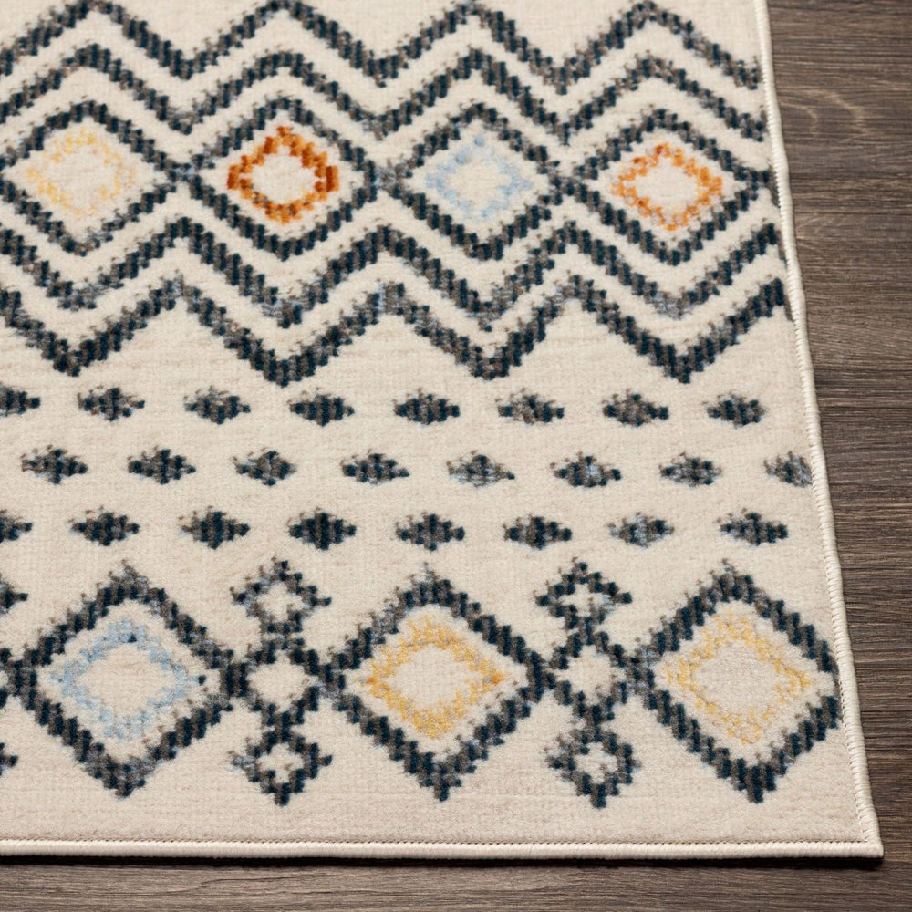 Livabliss Pisa Global Inspired Machine Woven Polypropylene Area Rug for Living and Dining Rooms 6'7" x 9' PSS2340-679