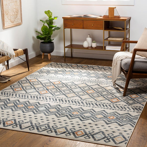 Livabliss Pisa Global Inspired Machine Woven Polypropylene Area Rug for Living and Dining Rooms 7'10" x 10' PSS2340-71010