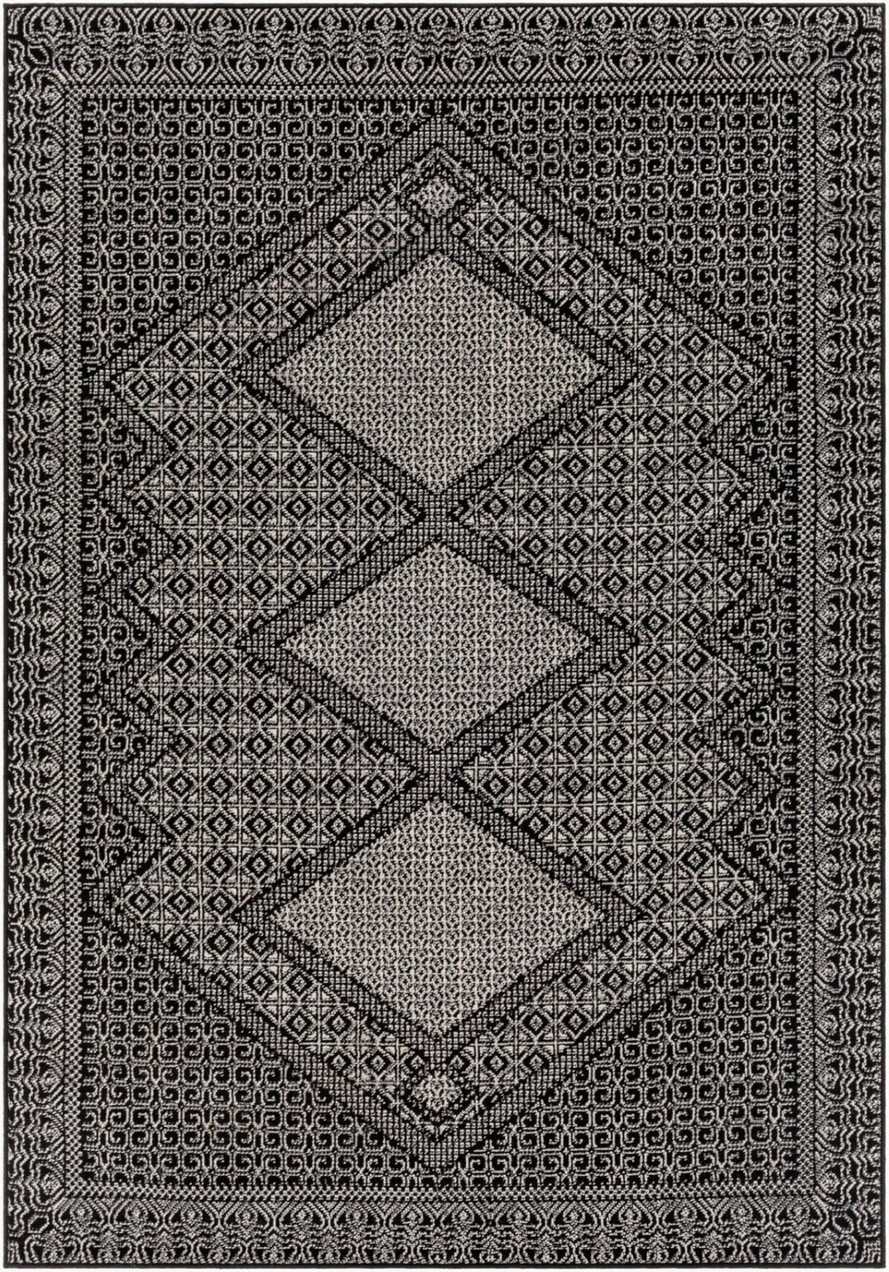 Livabliss Pisa Global Pattern Polypropylene Area Rug Turkish Woven Living Room Floor Accent PSS2346-81012