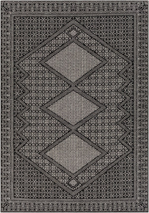 Livabliss Pisa Machine Woven Rug - Global-inspired Elegance For Eclectic Home Decor, Durable And Stylish Addition Black,Light Gray,Medium Gray Polypropylene Pss2346-81012