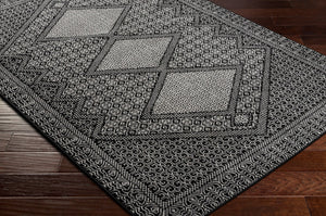 Livabliss Pisa Machine Woven Rug - Global-inspired Elegance For Eclectic Home Decor, Durable And Stylish Addition Black,Light Gray,Medium Gray Polypropylene Pss2346-81012