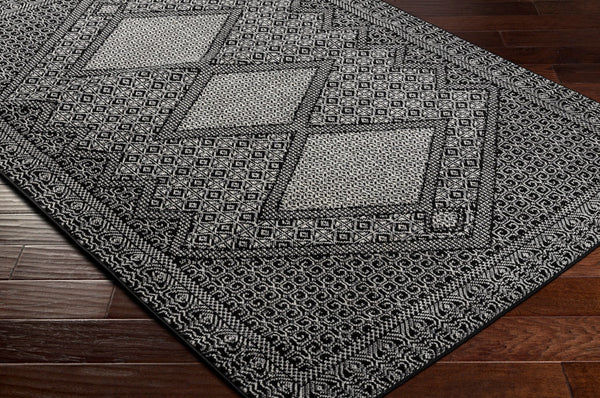 Livabliss Pisa Machine Woven Rug - Global-inspired Elegance For Eclectic Home Decor, Durable And Stylish Addition Black,Light Gray,Medium Gray Polypropylene Pss2346-81012