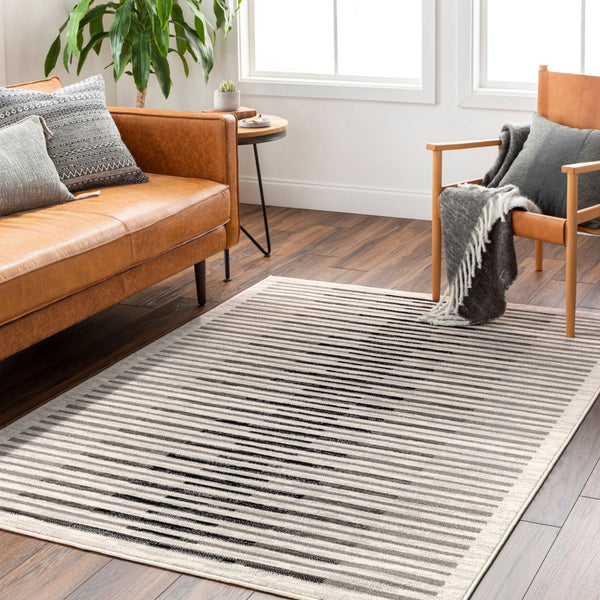 Livabliss Pisa Geometric Polypropylene Area Rug Machine Woven for Modern Living Spaces PSS2350-57