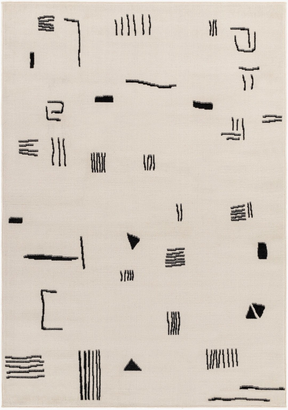 Livabliss Pisa Geometric Polypropylene Area Rug Turkish Woven for Living and Dining Rooms PSS2357-57