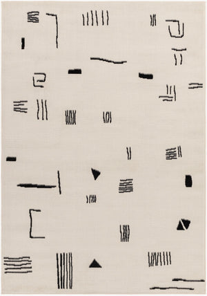 Livabliss Pisa Geometric Polypropylene Area Rug Turkish Woven for Living and Dining Rooms PSS2357-57